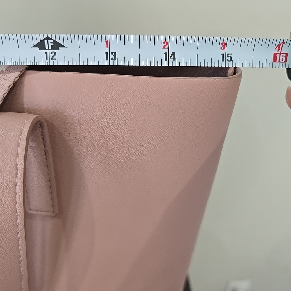 Michael Kors Pink Tote Bag with Logo Strap - Picture 14 of 15